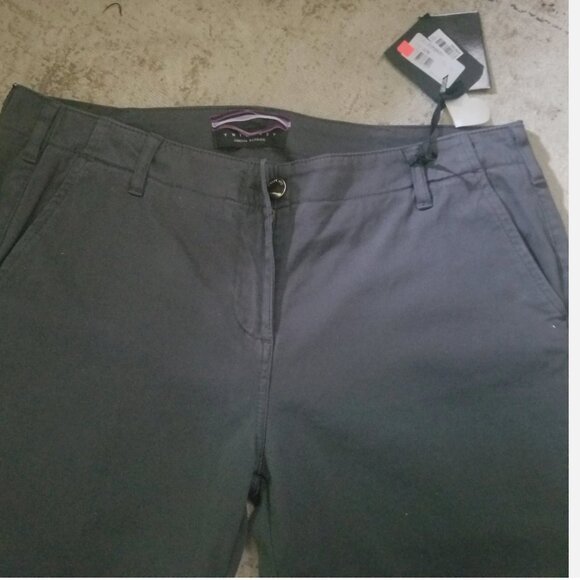 SIMONA BARBIERI WOMEN TWIN SET GREY PANTS. NWT TG 31 - Picture 4 of 11